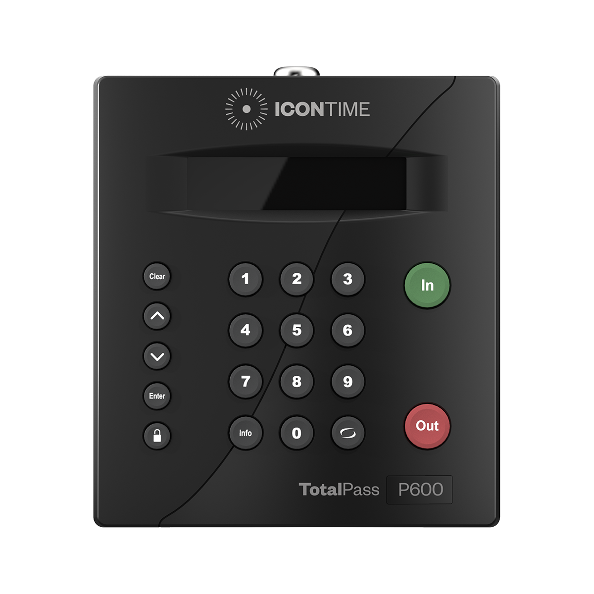 TotalPass P600 Proximity Card Time Clock Icon Time